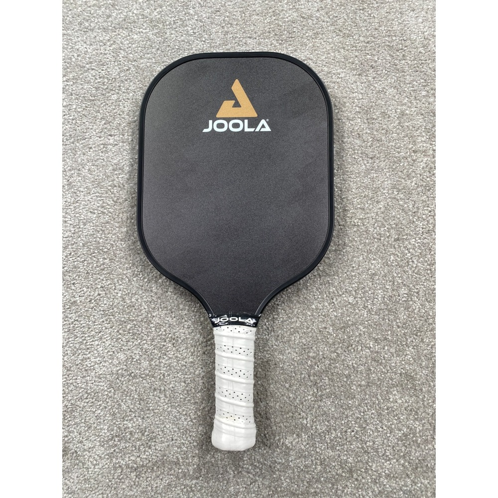 JOOLA Essentials Pickleball Paddle Black Gold Fiberglass Honeycomb USA Approved